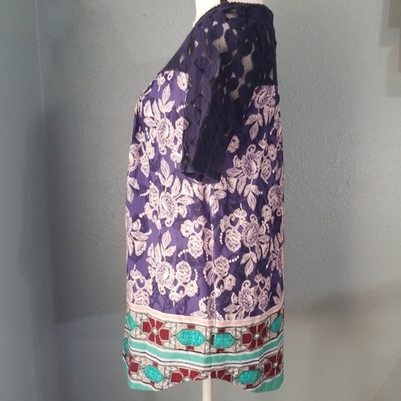 Akemi + Kin Lace Top Tunic Blouse - Picture 5 of 8